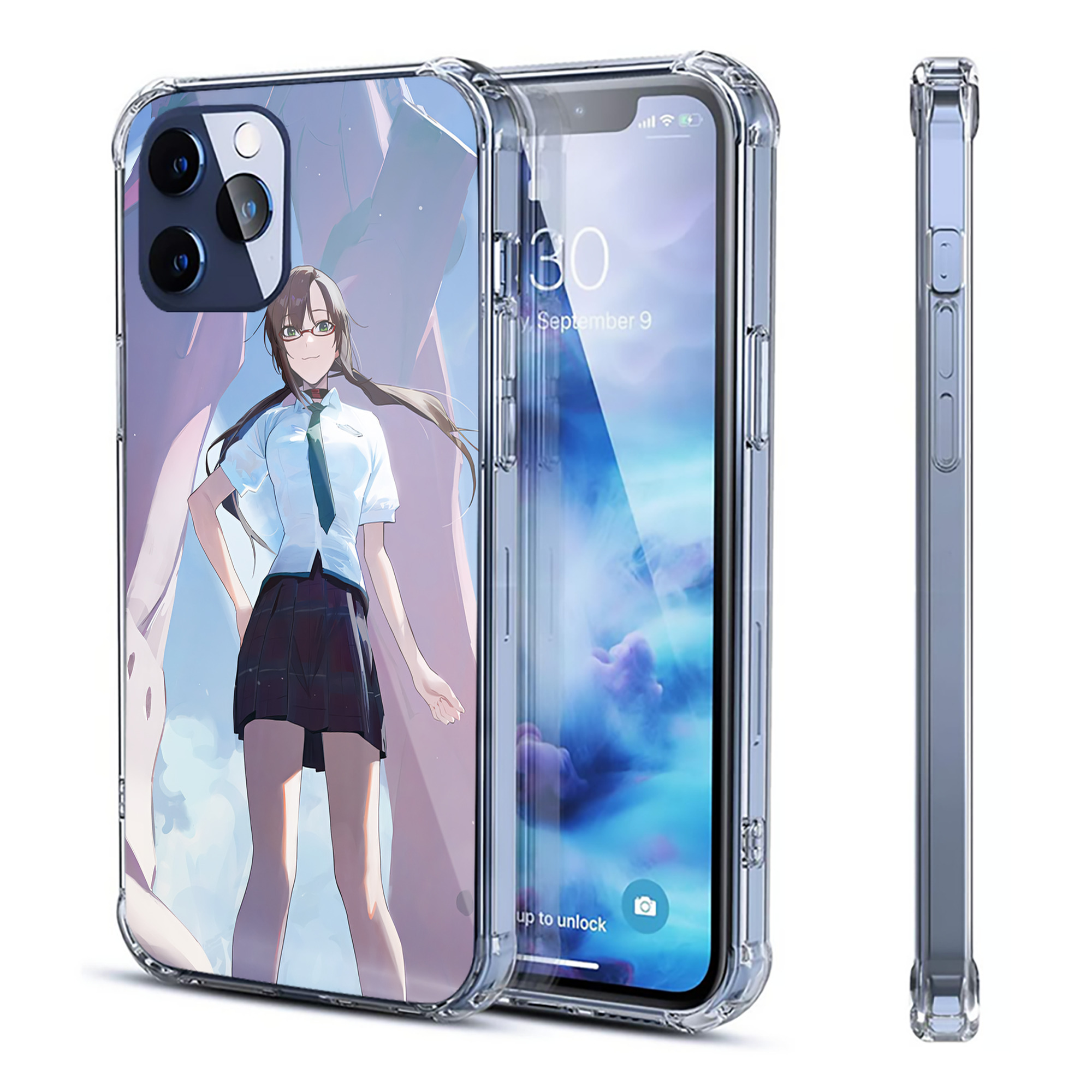 （画像用） EVA 新世紀エヴァンゲリオン 【iPhone 12シリーズ対応】透明スマホケース（クリアソフトケース）